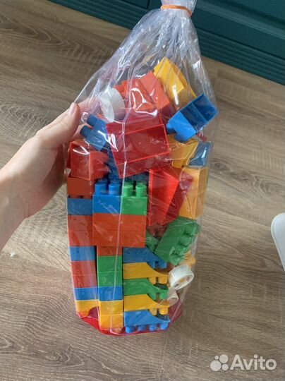 Конструктор + гибкий трек пакетом