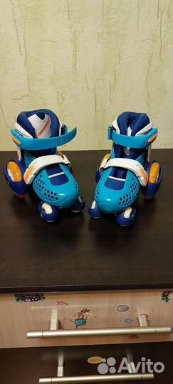 Роликовые коньки детские раздвижные