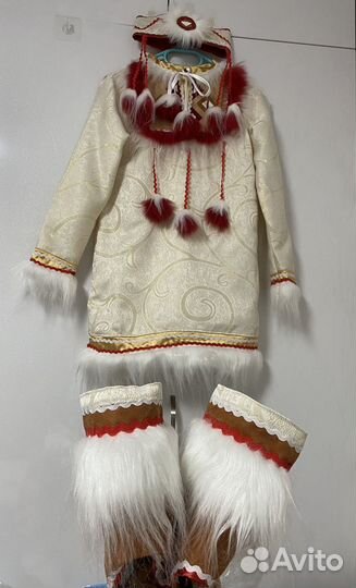 Карнавальный национальный костюм 7-9 л Чукча