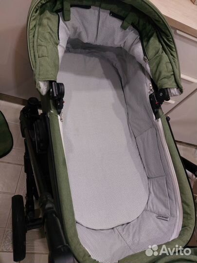 Коляска 3в1 lux б.у пол года