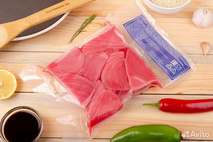 Стейки тунца