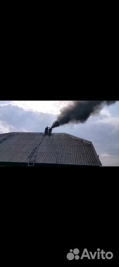 Вакумная чистка дымоходов