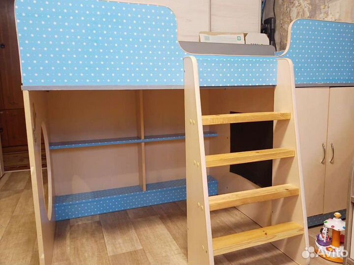 Детская кровать чердак