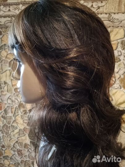 Парик из натуральных волос новый