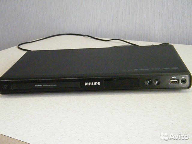 DVD плеер Philips DVP3560K с USB-hdmi
