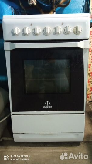 Плита электрическая стеклокерамика indesit