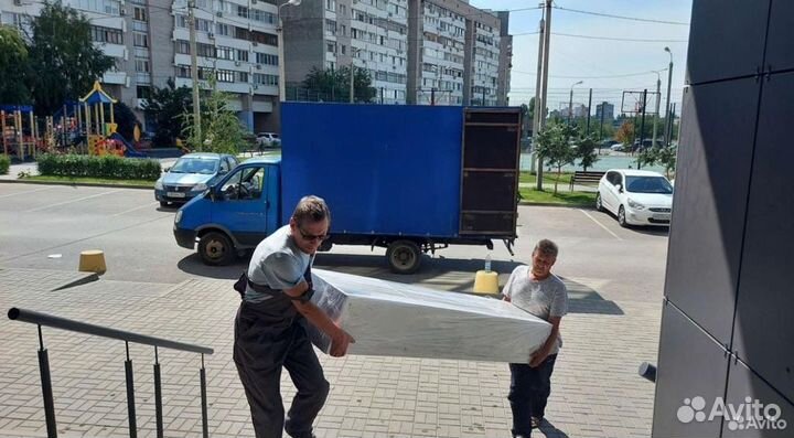 Грузоперевозки газель с грузчиками