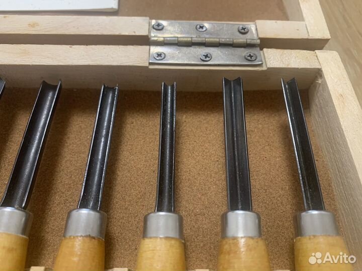 Набор советских резцов для резьбы 2