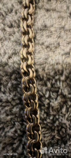 Серебряная цепь бисмарк бу