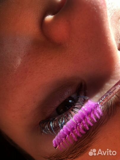 Наращивание ресниц модель