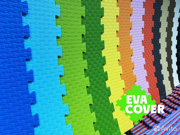 Будо-маты EVA (татами ласточкин хвост) с завода