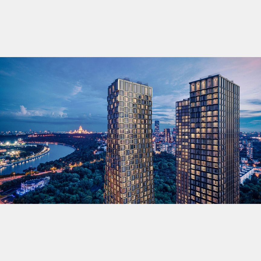 1-к. квартира, 64 м², 30/41 эт.