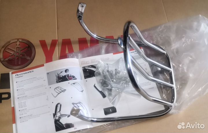 Новый оригинальный багажник Yamaha XVS 1100 XVS650