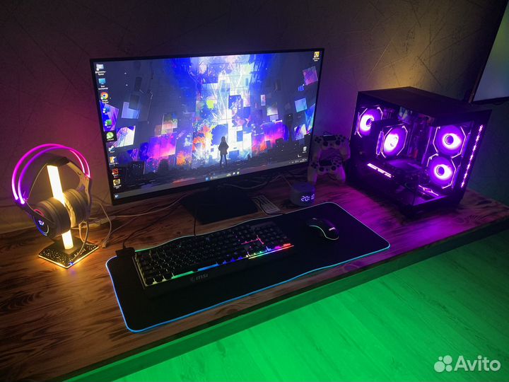 Мощный игровой пк с хорошими девайсами