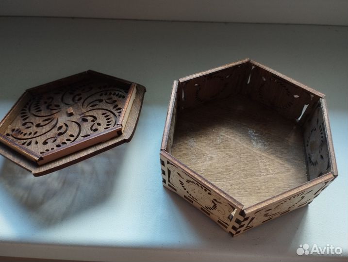 Шкатулки деревянные