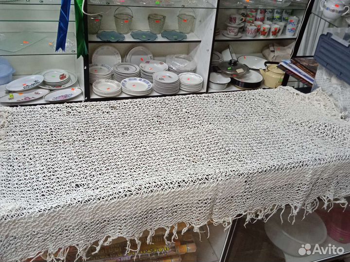 Скатерти, кружево. Салфетки