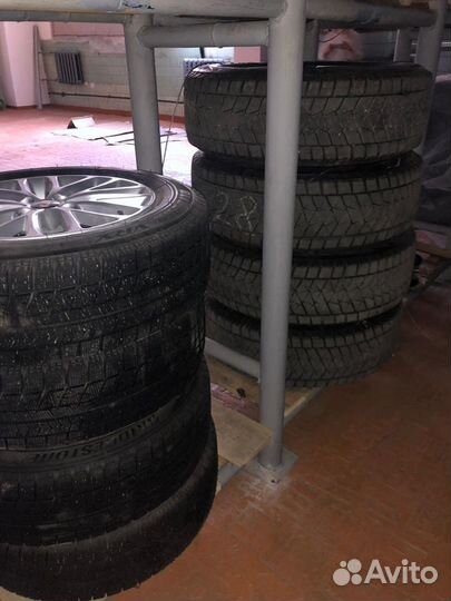 Хранение шин, колес, дисков