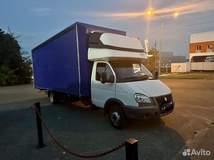 Грузоперевозки газель 6,7 метра
