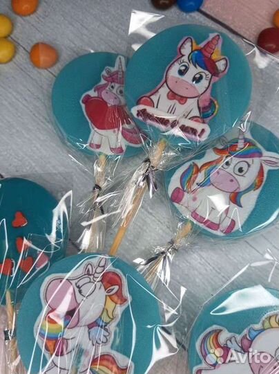 Леденцы без сахара (изомальт) / Леденцы с logo