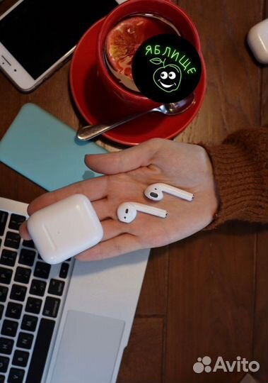 Airpods 2 (новые, гарантия, бонус чехол)