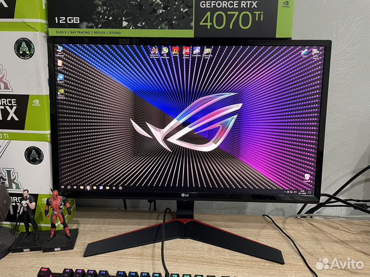 Игровой монитор 24 lg ips hdmi dp