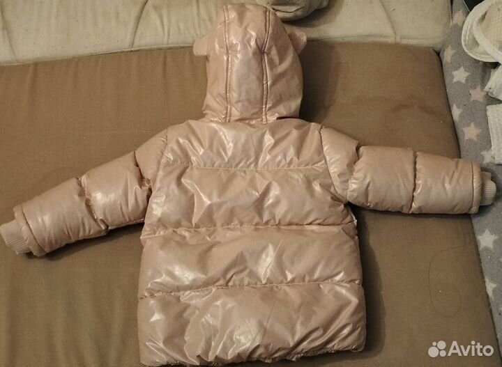 Куртка зимняя для девочки 86 теплая