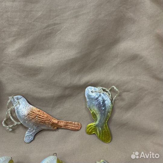 Елочные игрушки 16 шт лотом СССР (сзр)