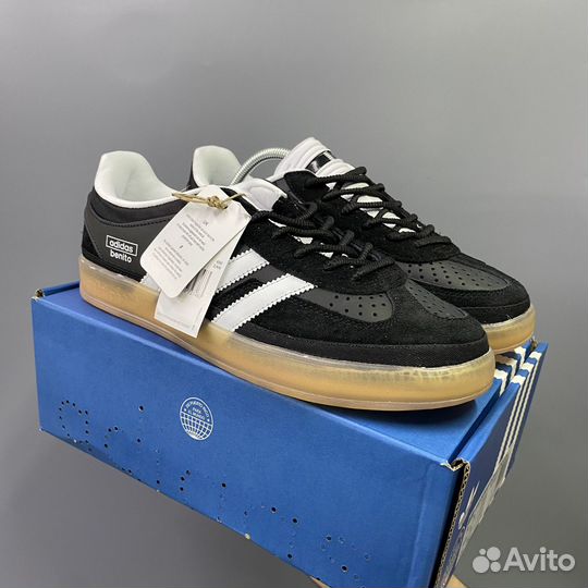 Кроссовки Adidas Gazelle Indoor х Bad Bunny Black