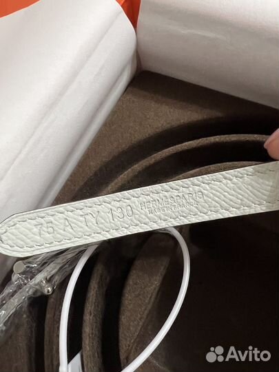 Ремень Hermes женский натуральная кожа