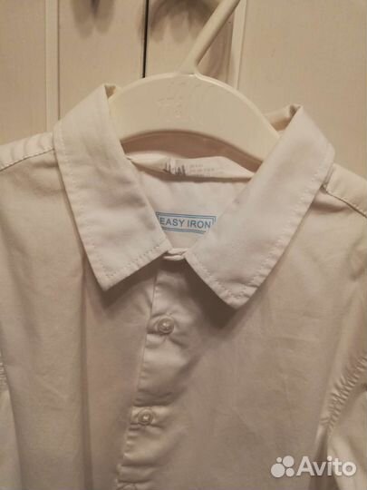 Рубашки hm 134 для мальчика в школу