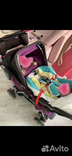 Коляска для погодок joovy