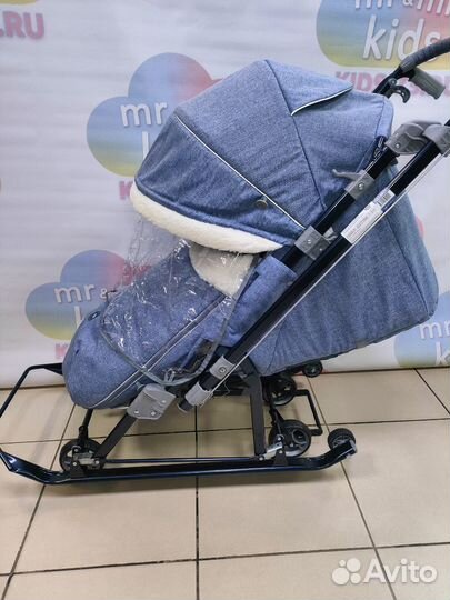 Санки коляска новые