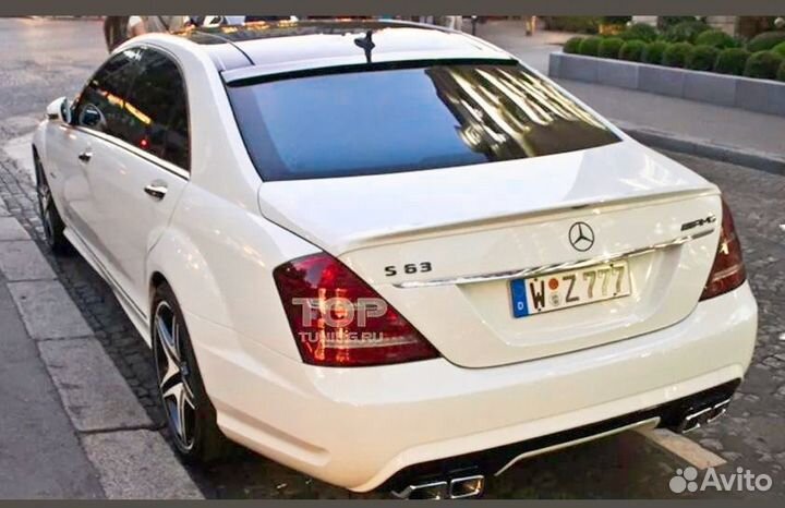 Спойлер на 221 мерседесе