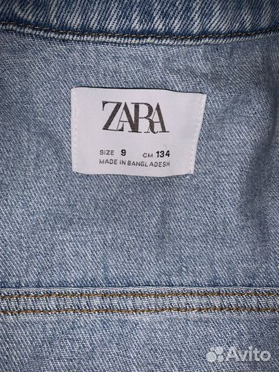 Джинсовка zara