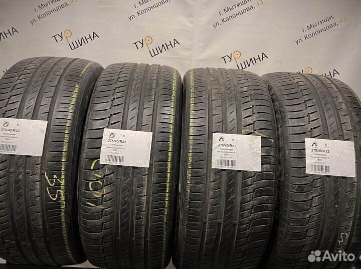 Continental PremiumContact 6 275/40 R22 94Y