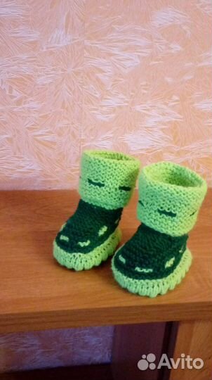 Пинетки вязаные