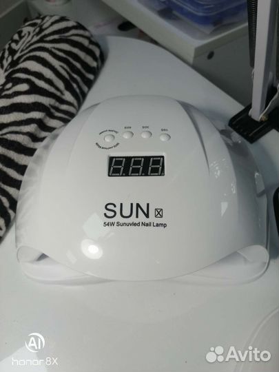 Лампа для сушки ногтей SUN X