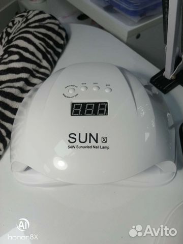 Лампа для сушки ногтей SUN X