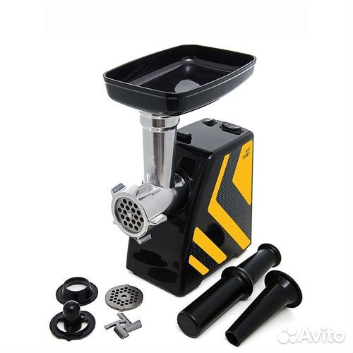 Мясорубка Kitfort KT-2101-3 оранжевый черный