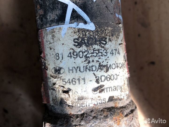 Амортизатор Hyundai Sonata 5 EF