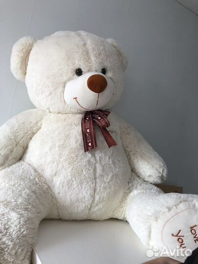 Плюшевый медведь 150 см музыкальный