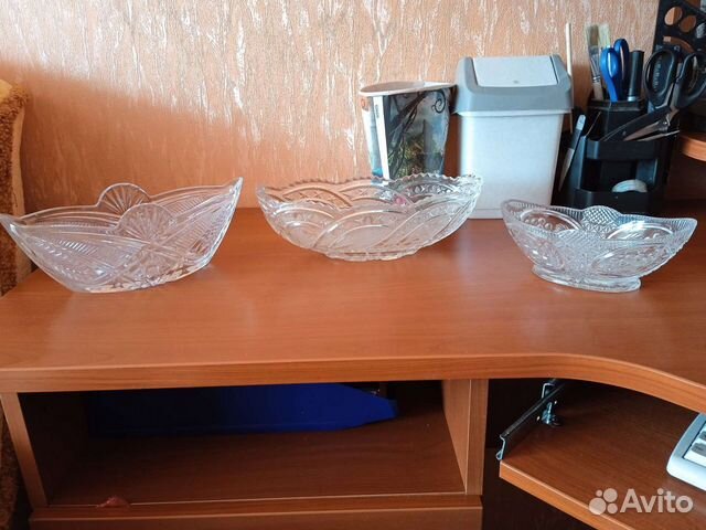 Хрустальные конфетницы