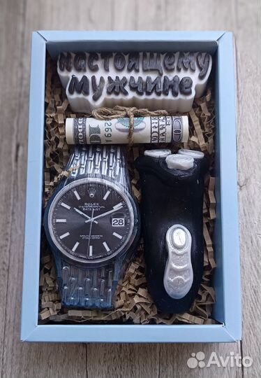 Мужские букеты и наборы из мыла