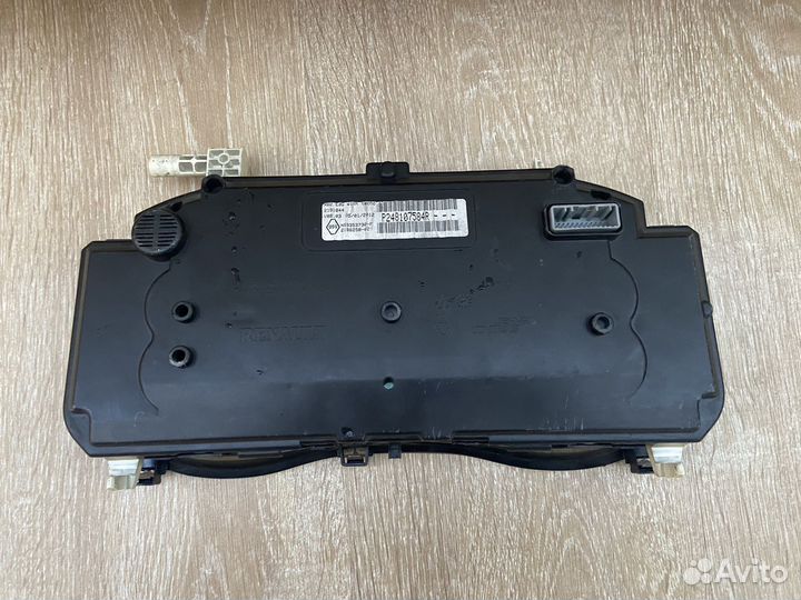 Панель приборов renault master