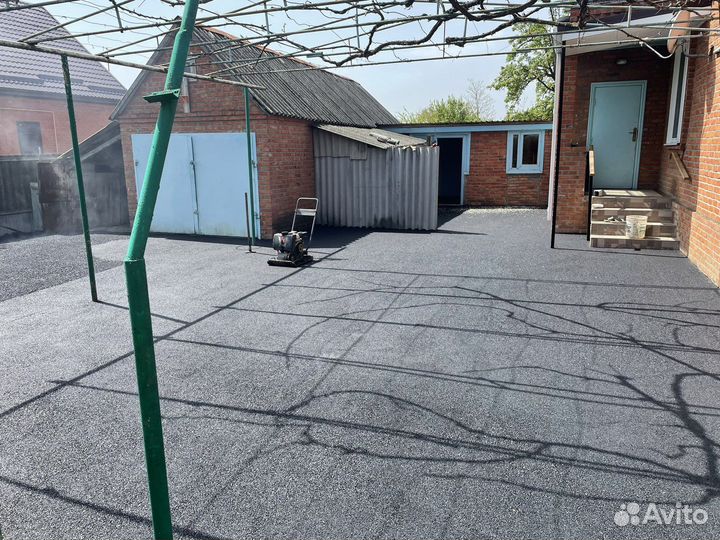 Укладка асфальта благоустройство асфальтирование