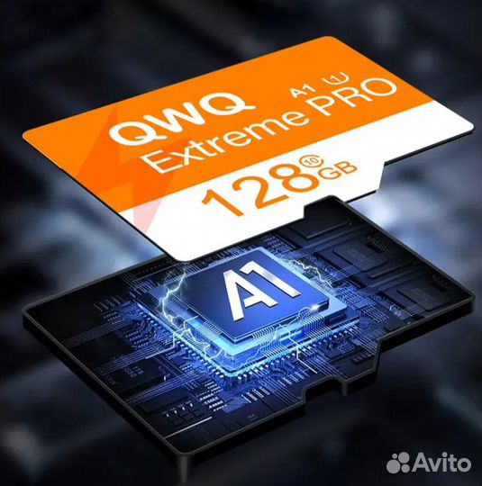 Новая карта памяти объёмом 128gb