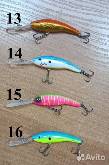 Воблеры для троллинга Rapala TDD-7