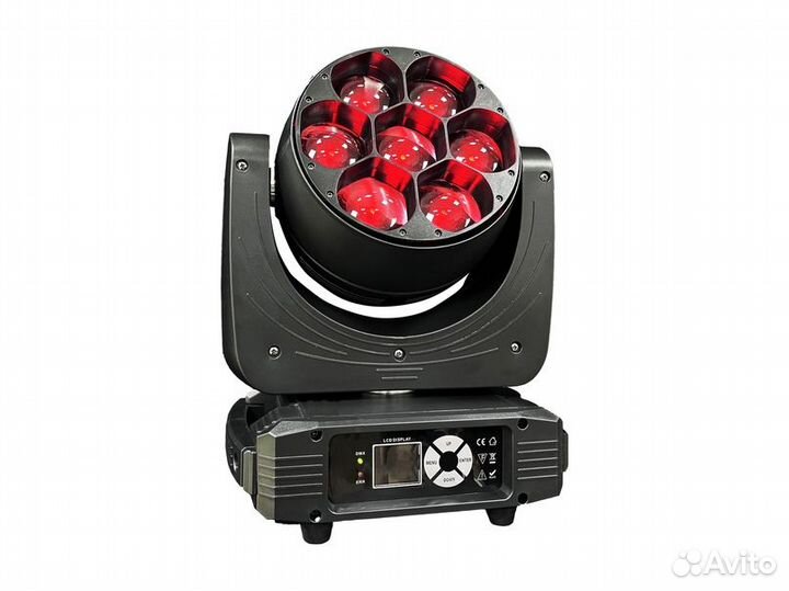 Pixel Wash 7x40 Zoom. Вращающаяся голова