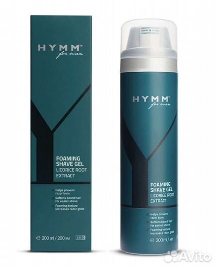 Hymm Пенящийся гель для бритья amway