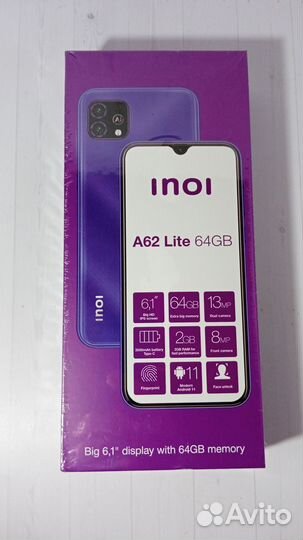 INOI A62 Lite, 2/64 ГБ